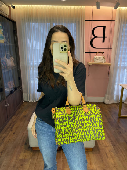 Louis Vuitton Speedy 30 Monogram Graffiti