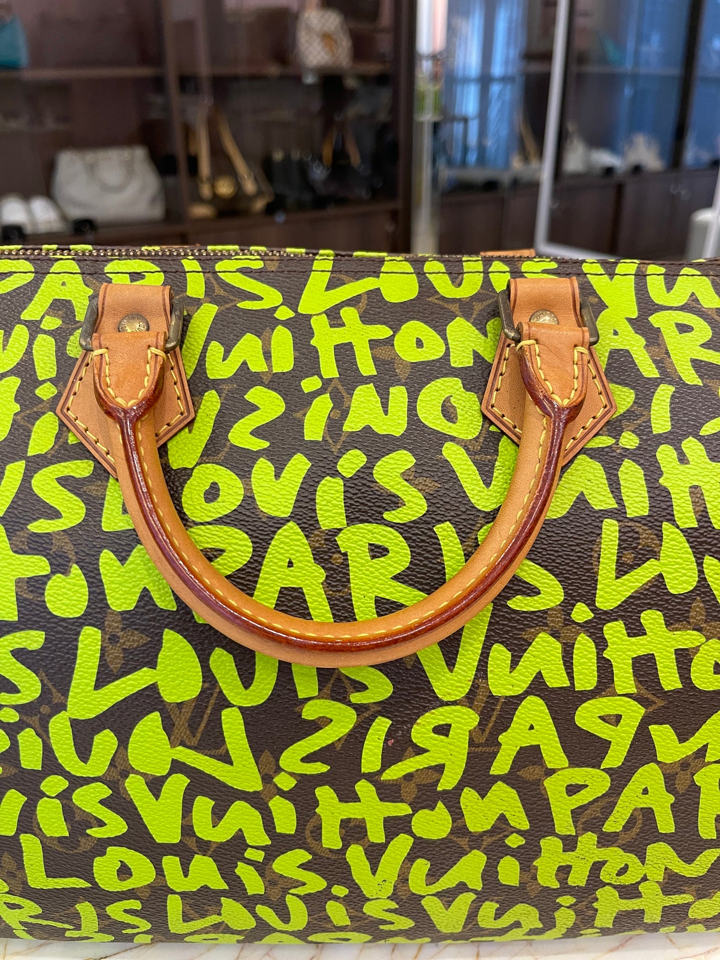 Louis Vuitton Speedy 30 Monogram Graffiti
