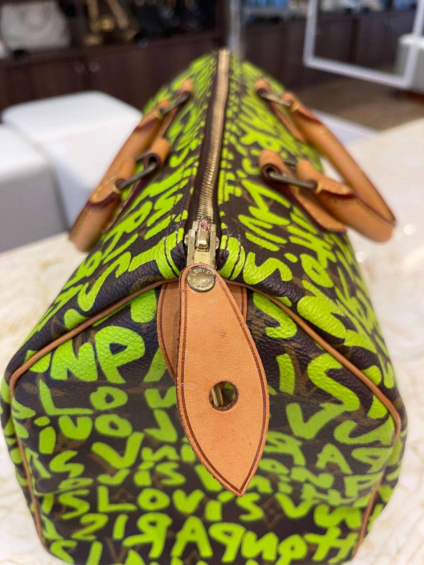 Louis Vuitton Speedy 30 Monogram Graffiti
