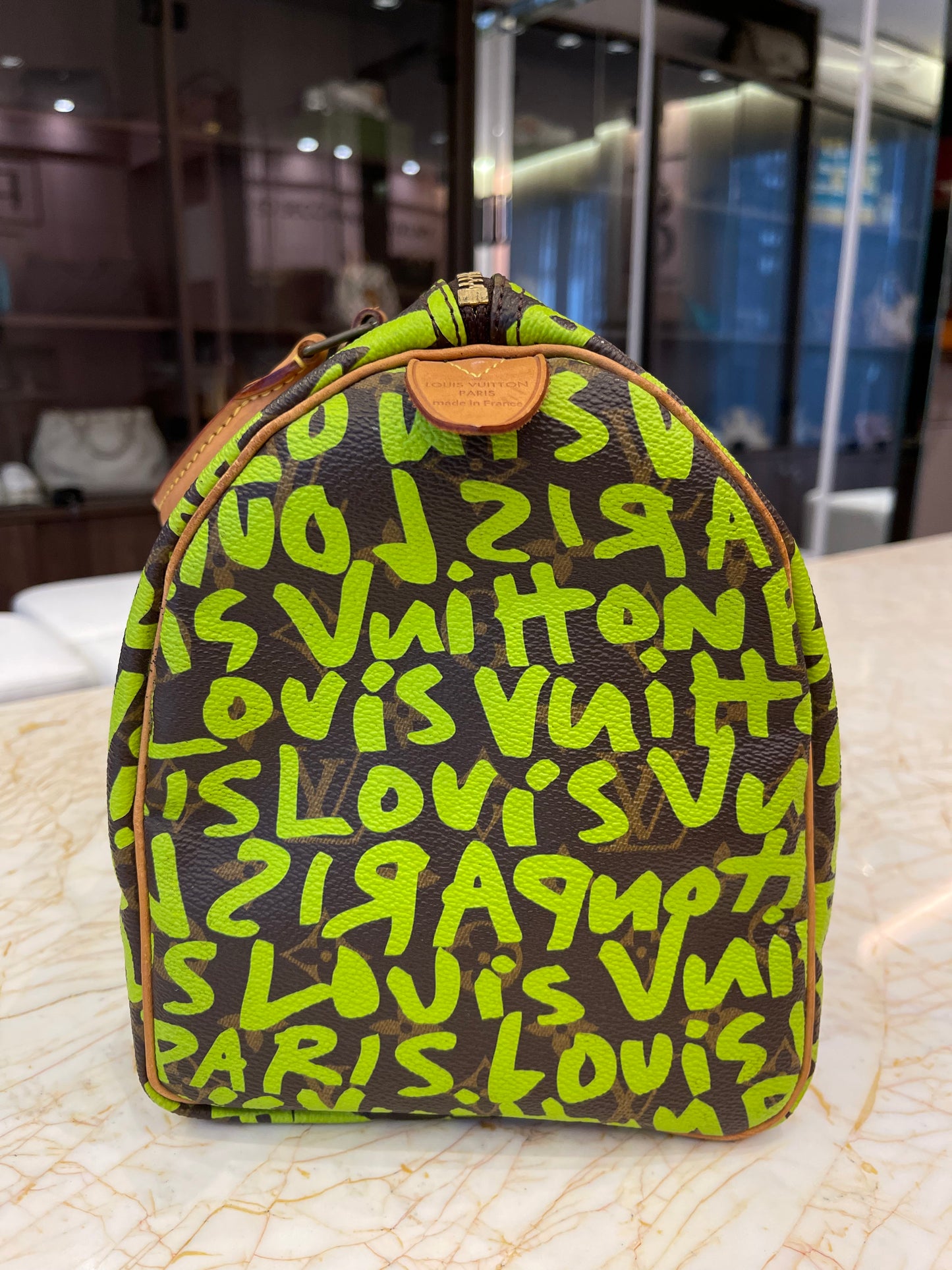 Louis Vuitton Speedy 30 Monogram Graffiti
