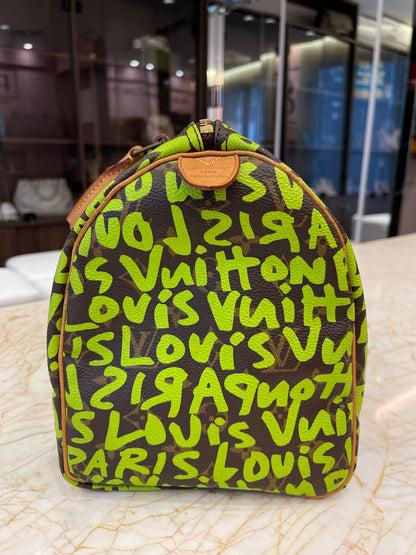 Louis Vuitton Speedy 30 Monogram Graffiti