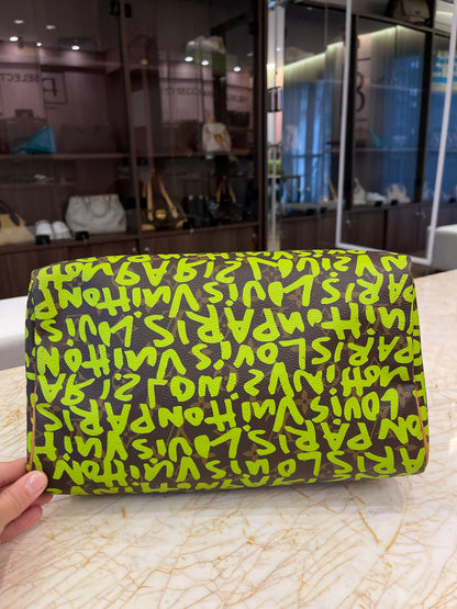 Louis Vuitton Speedy 30 Monogram Graffiti