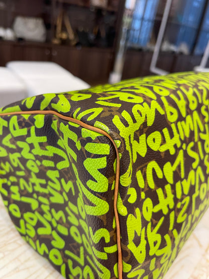 Louis Vuitton Speedy 30 Monogram Graffiti
