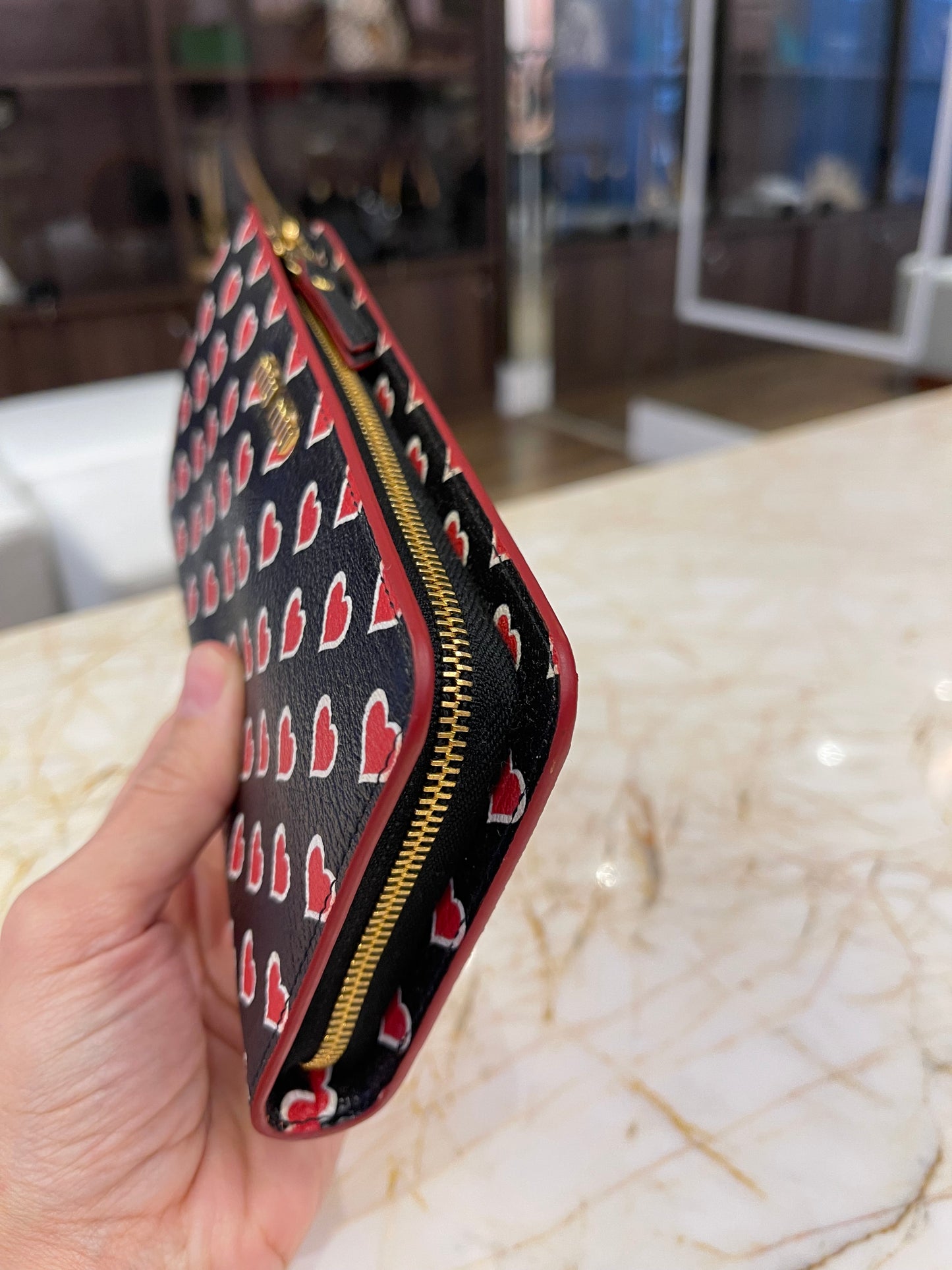 Carteira Miu Miu Madras St Cuori