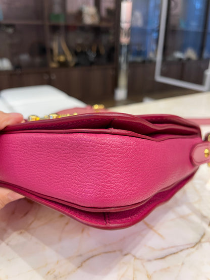 Miu Miu Madras Push Lock Bicolor