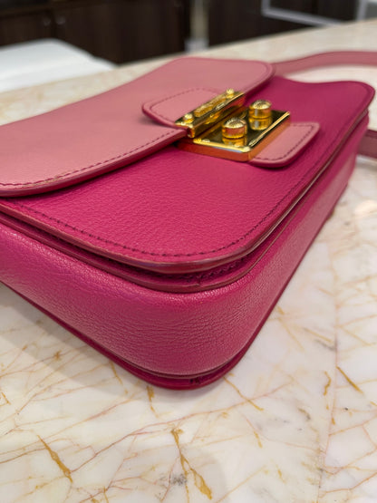 Miu Miu Madras Push Lock Bicolor