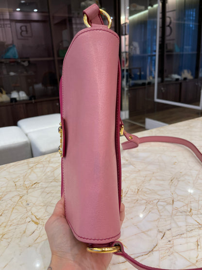 Miu Miu Madras Push Lock Bicolor