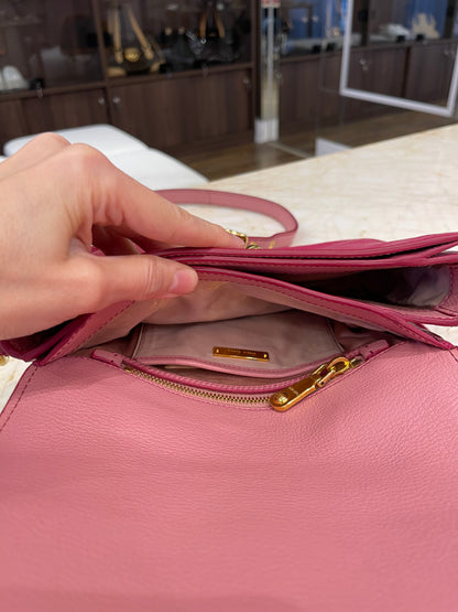 Miu Miu Madras Push Lock Bicolor