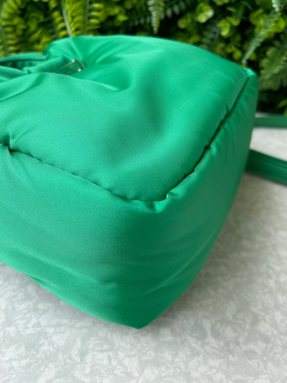 Prada Re-nylon Soft Puffer Verde