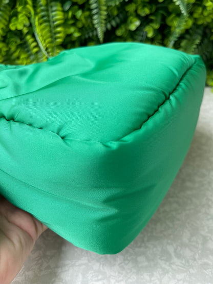 Prada Re-nylon Soft Puffer Verde