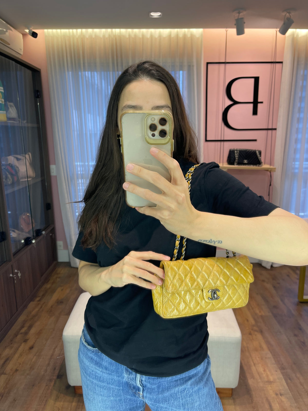 Chanel Classic East West Flap