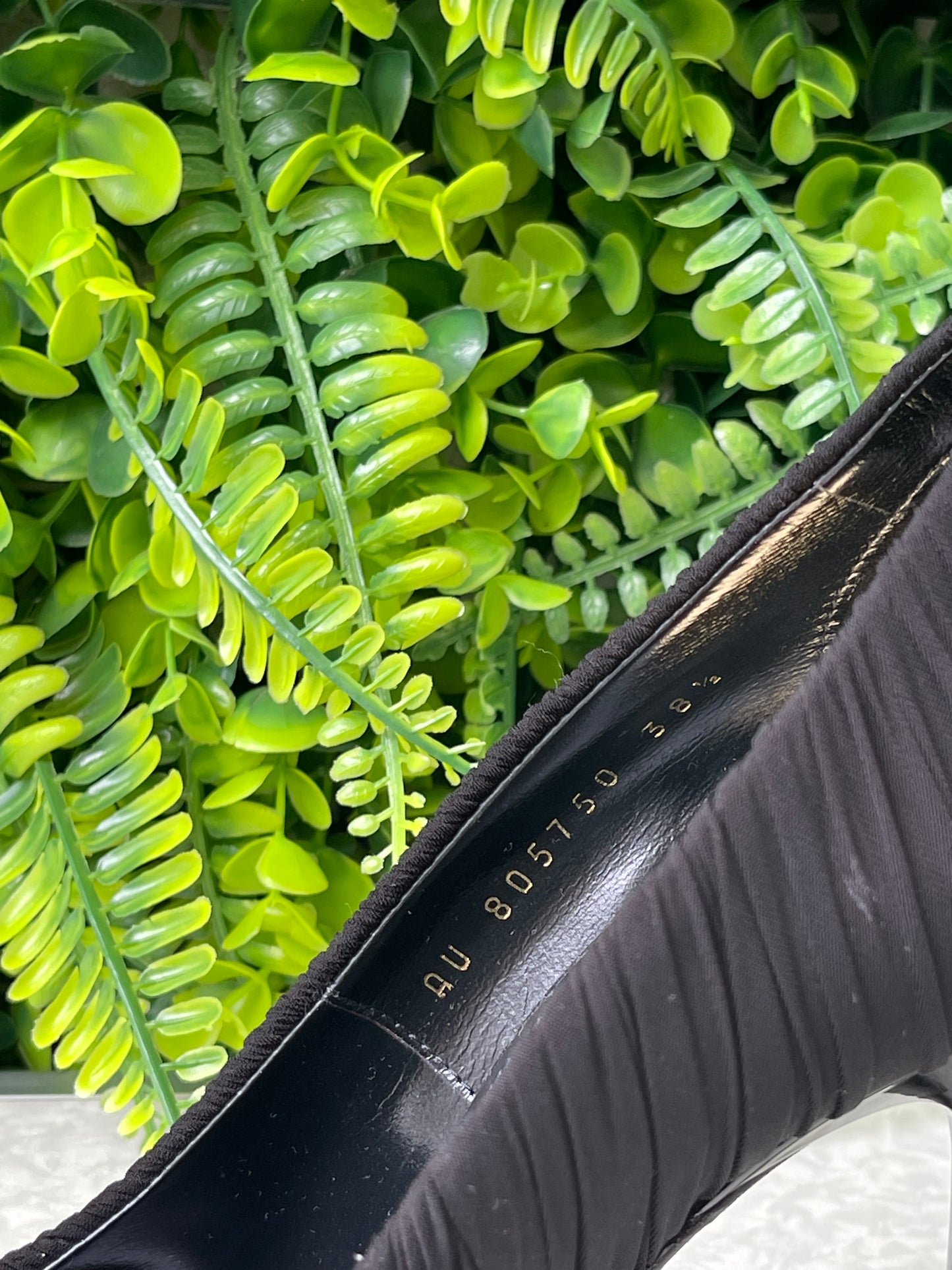 Sapato Scarpin YSL Slingback Preto