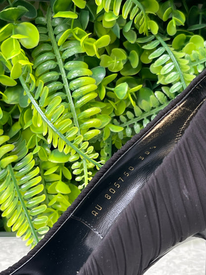 Sapato Scarpin YSL Slingback Preto