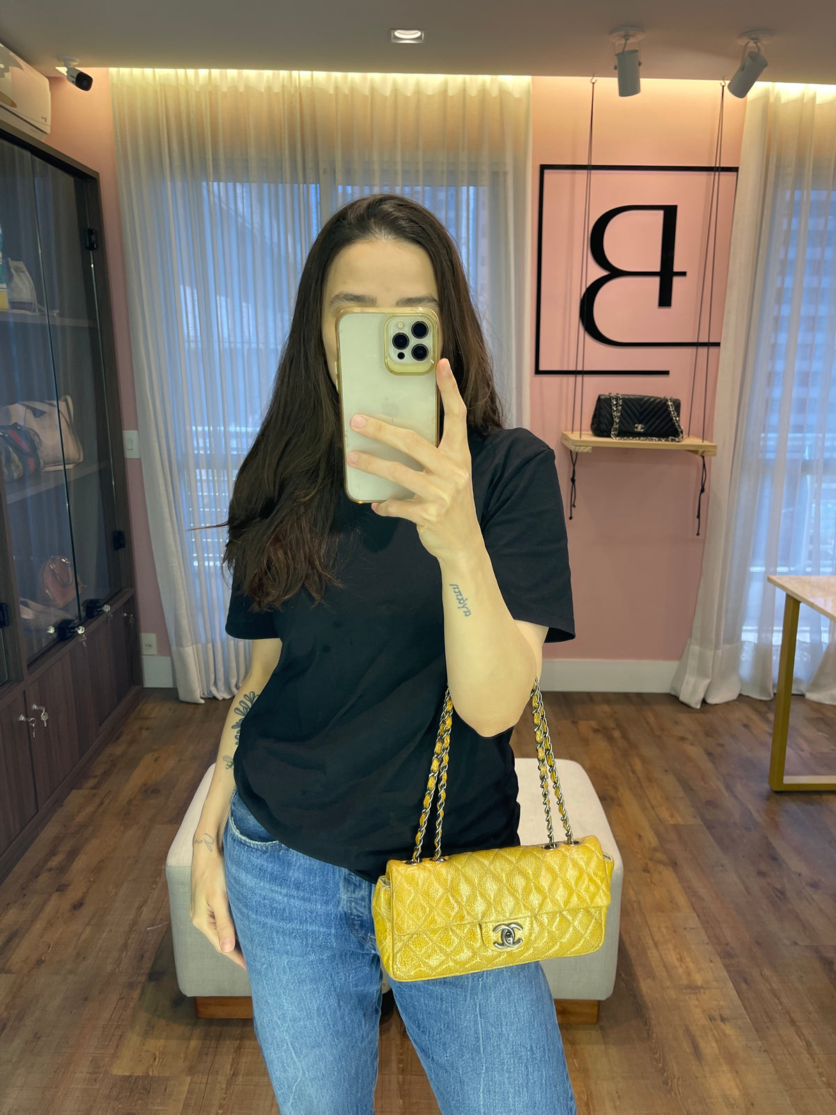 Chanel Classic East West Flap