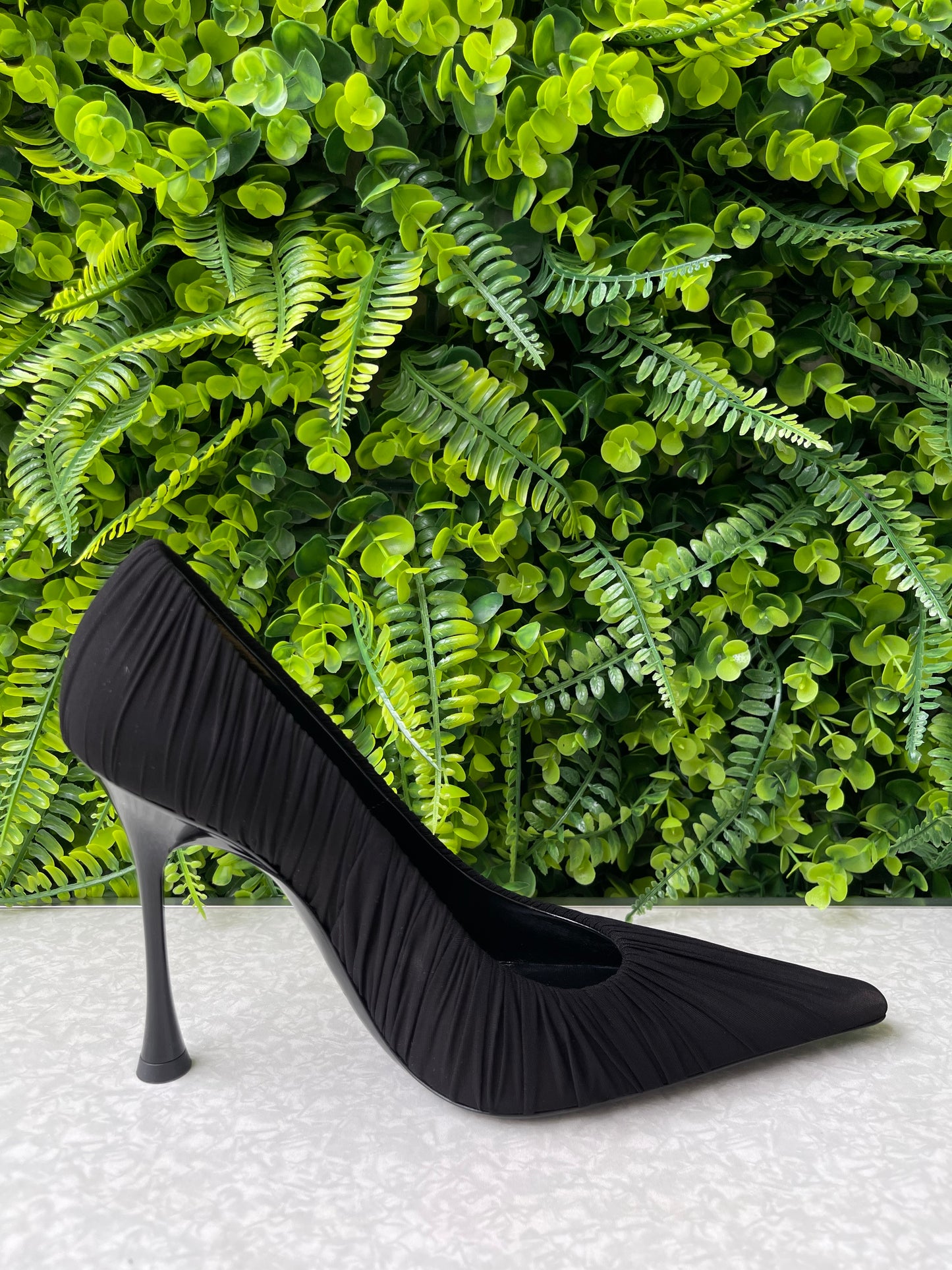 Sapato Scarpin YSL Slingback Preto