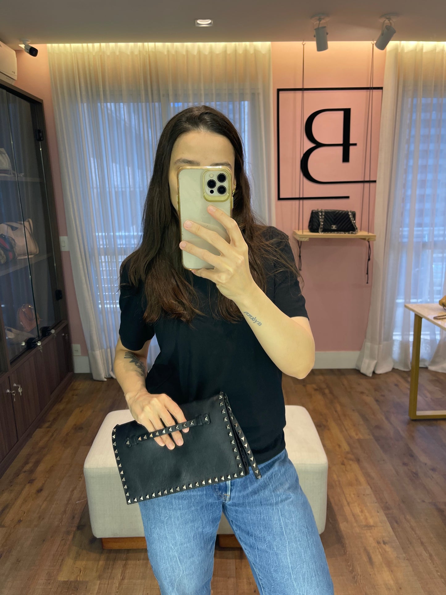 Clutch Valentino Garavani Rockstud Flap