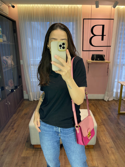 Miu Miu Madras Push Lock Bicolor