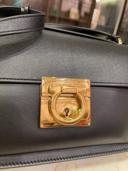 Salvatore Ferragamo Leather Aileen Crossbody