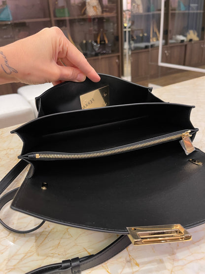 Salvatore Ferragamo Leather Aileen Crossbody