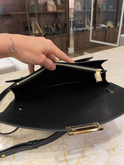 Salvatore Ferragamo Leather Aileen Crossbody