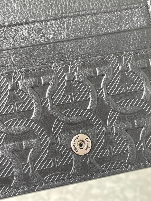 Carteira Salvatore Ferragamo Embossed Logo