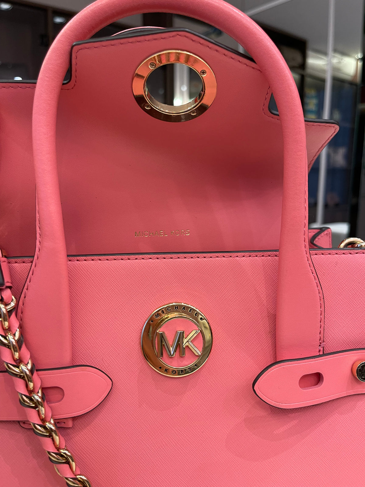 Michael Kors Carmen Tote Rosa