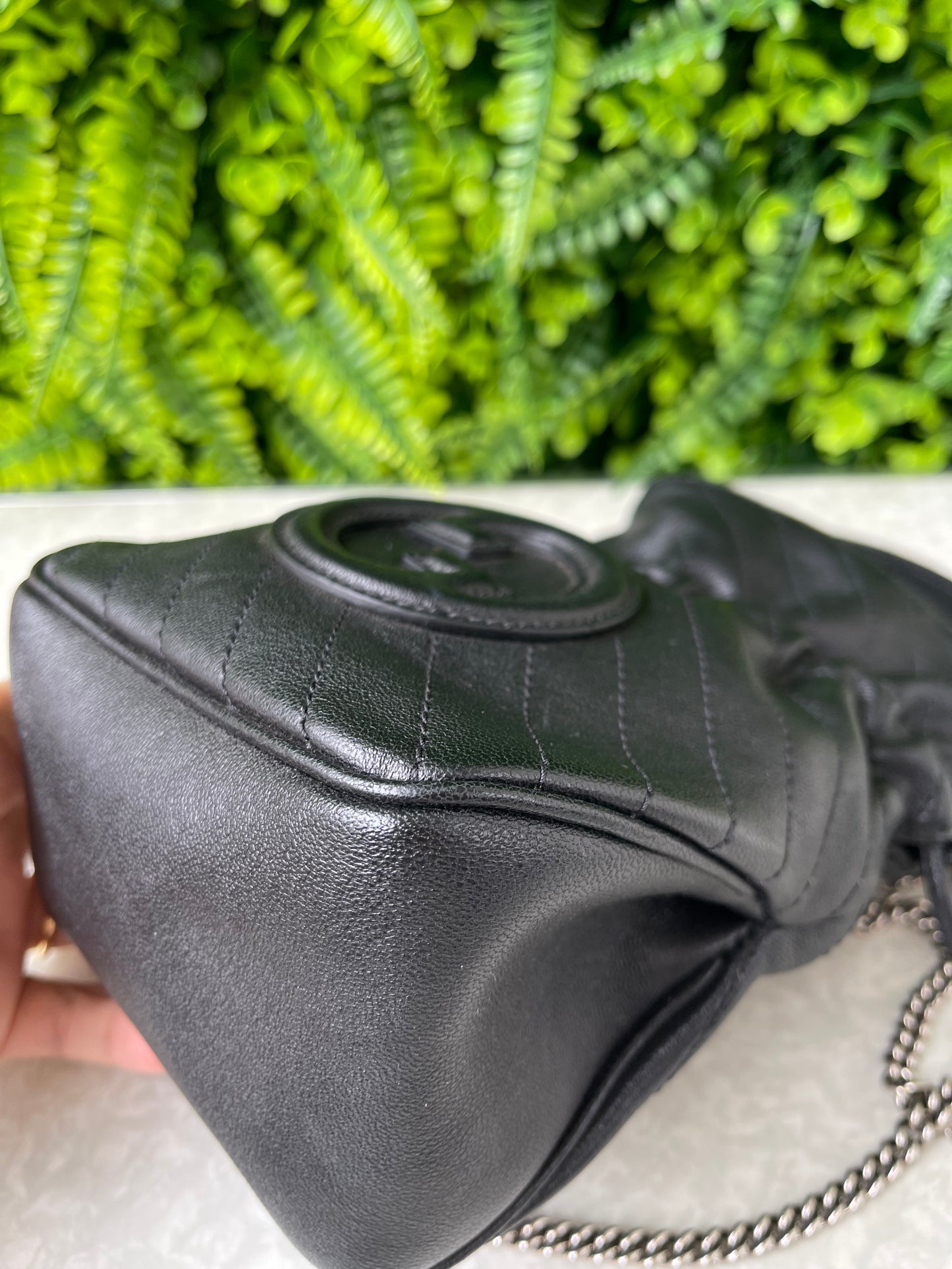 Gucci Bucket Mini Blondie Preta