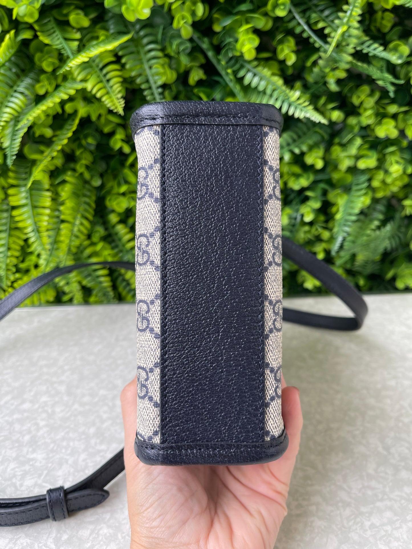 Gucci Mini GG Supreme Azul