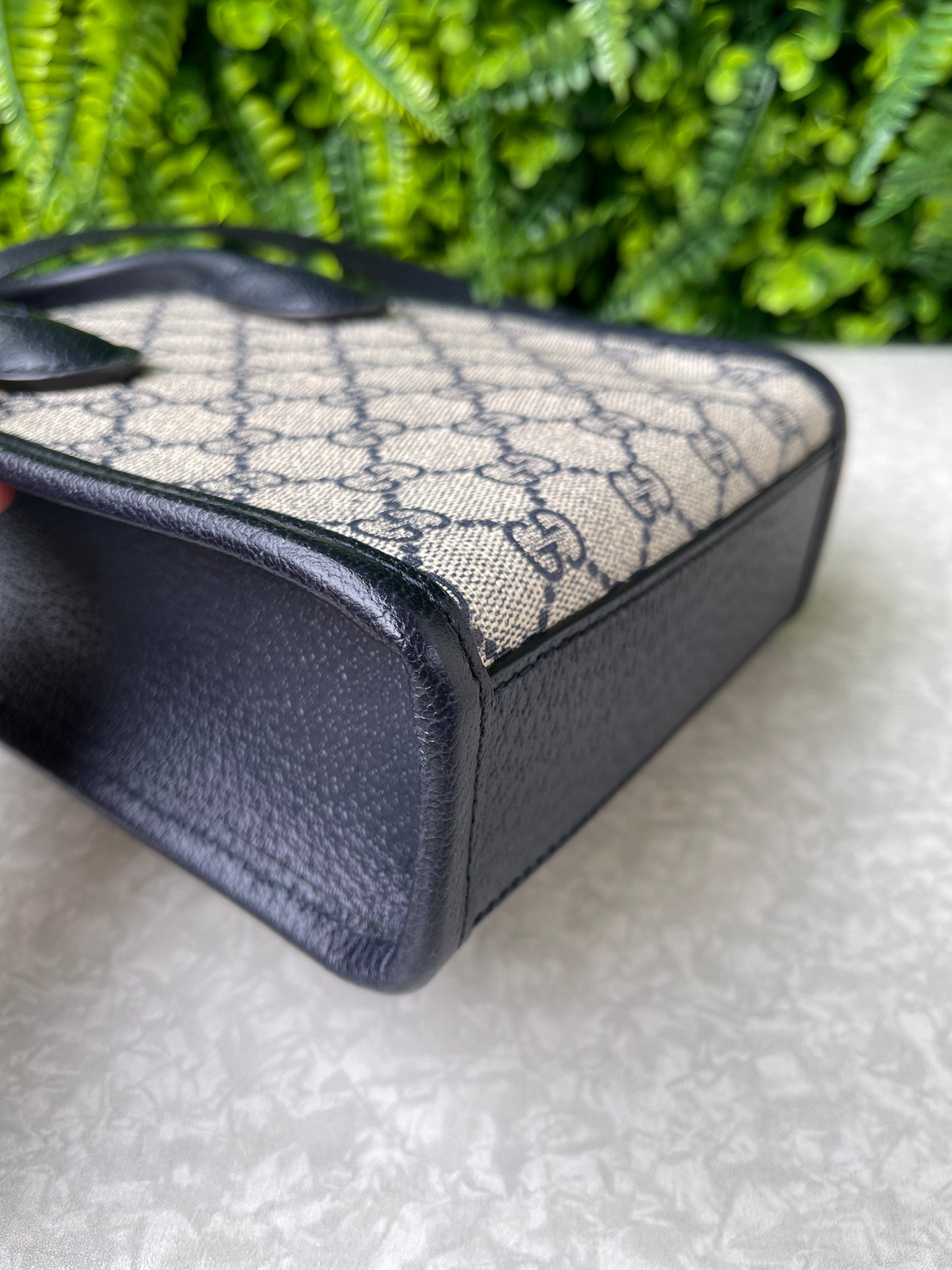 Gucci Mini GG Supreme Azul