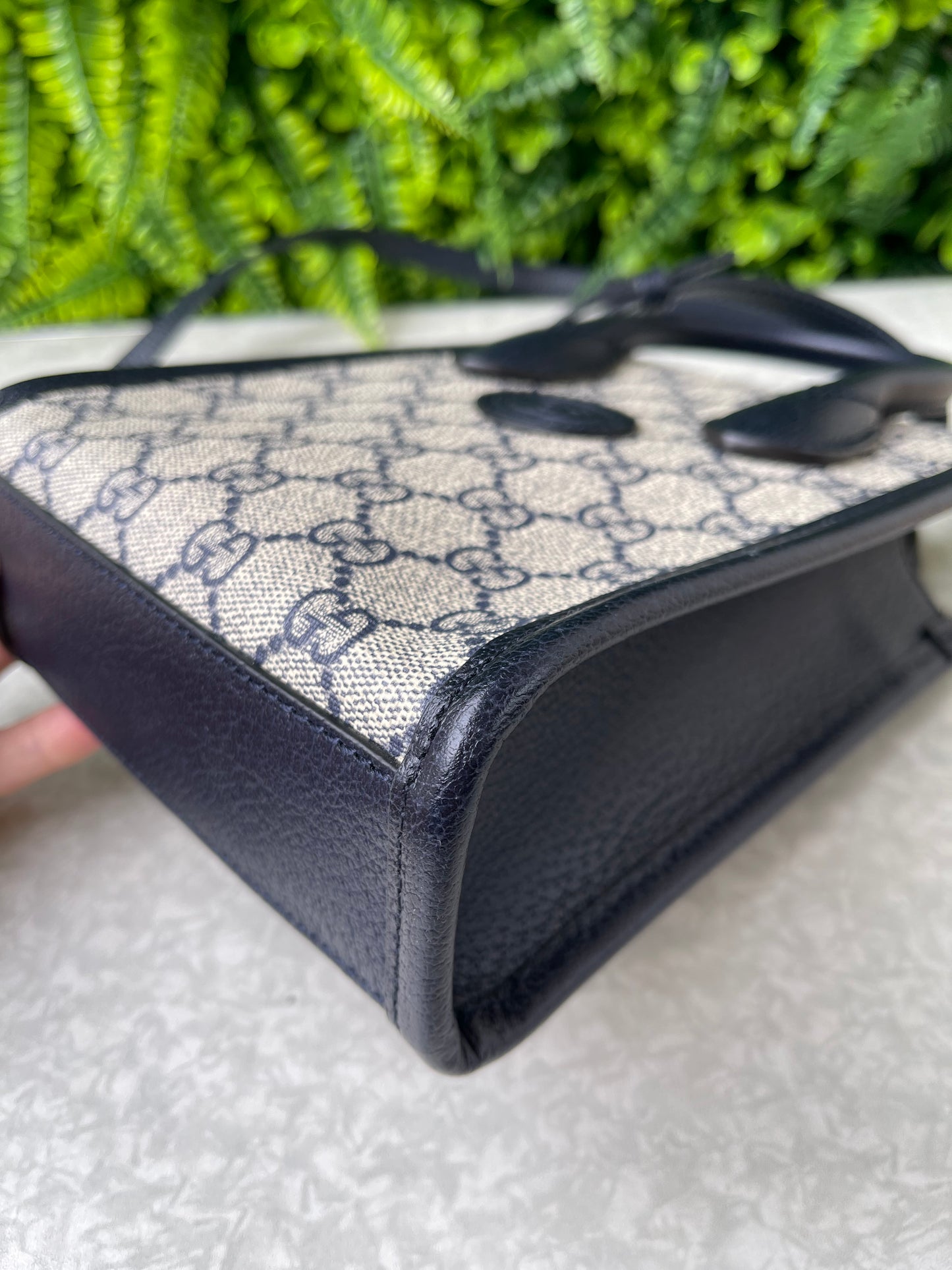 Gucci Mini GG Supreme Azul