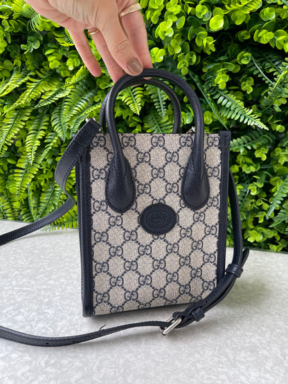 Gucci Mini GG Supreme Azul