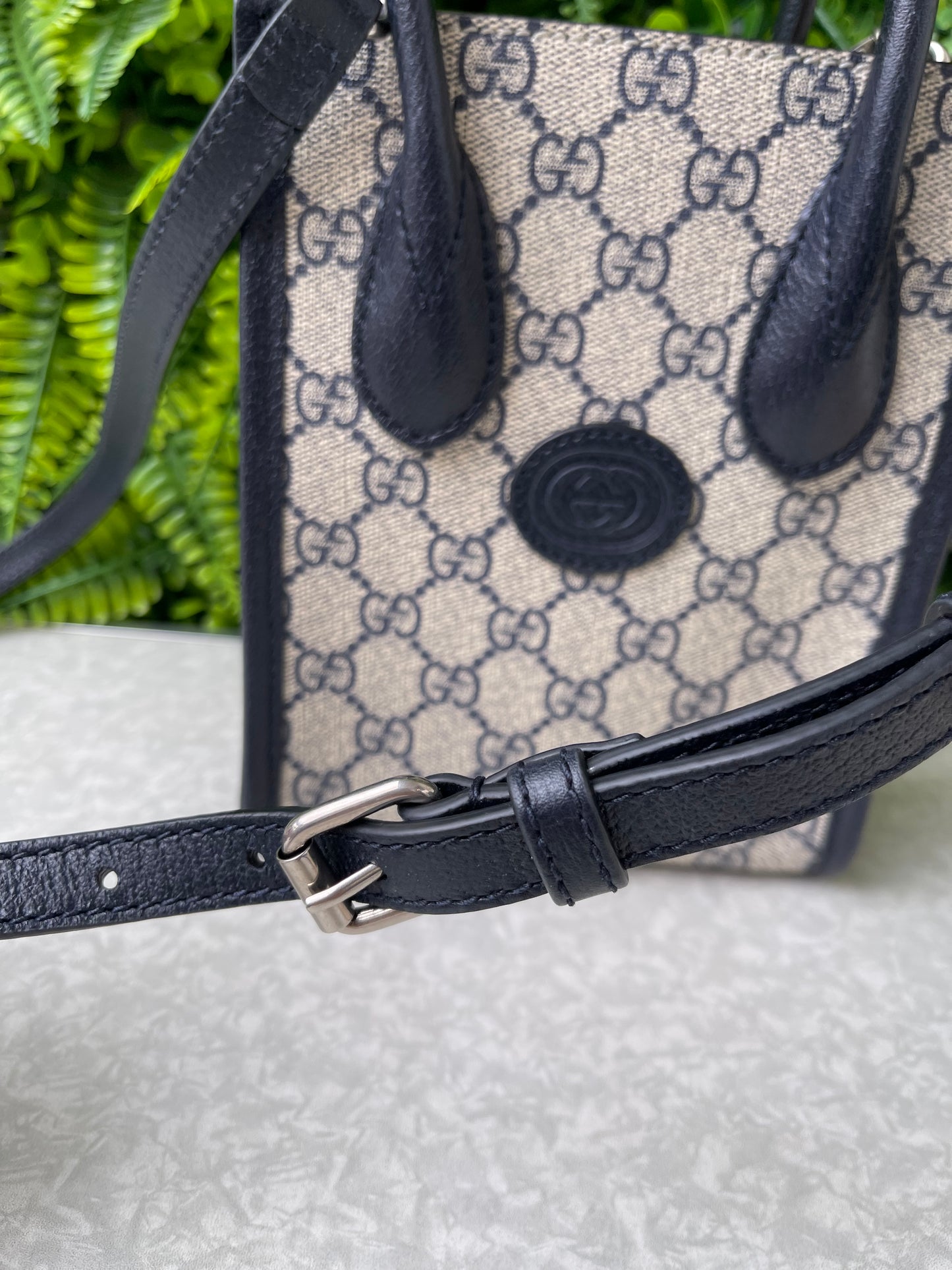 Gucci Mini GG Supreme Azul