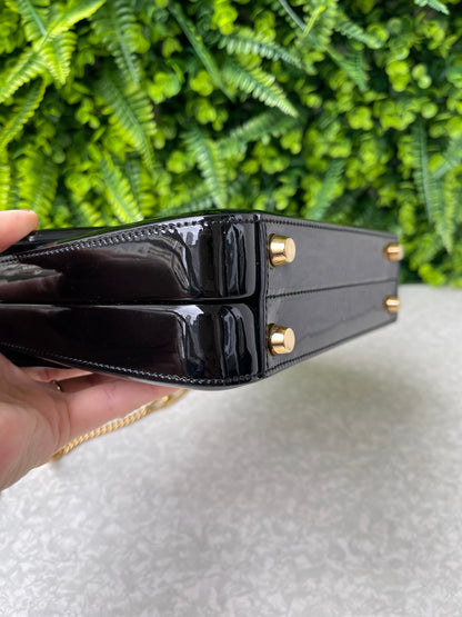 Gucci Sylvie 1969 Verniz Preta