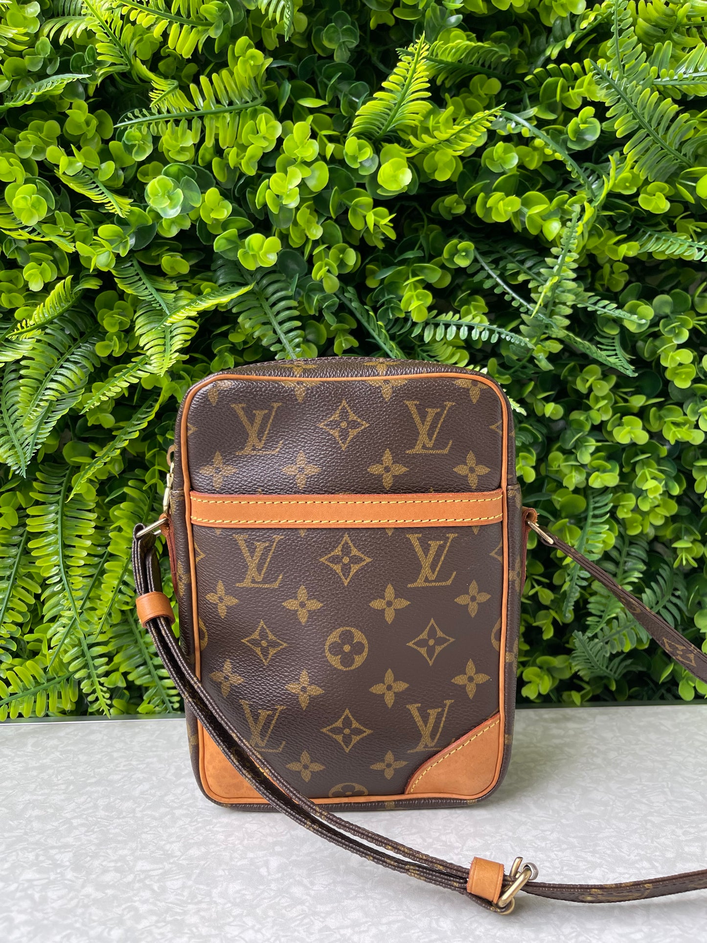 Louis Vuitton Danube Monogram Shoulder Bag