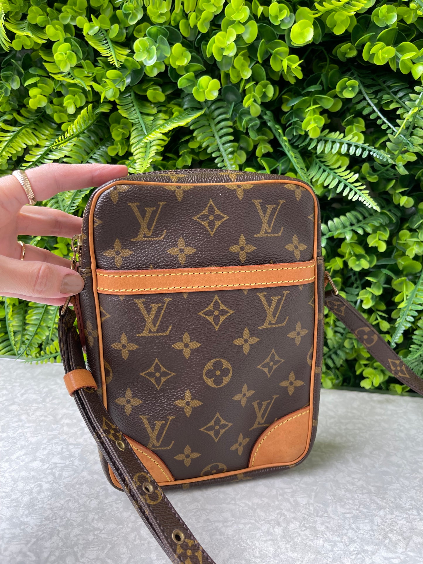 Louis Vuitton Danube Monogram Shoulder Bag
