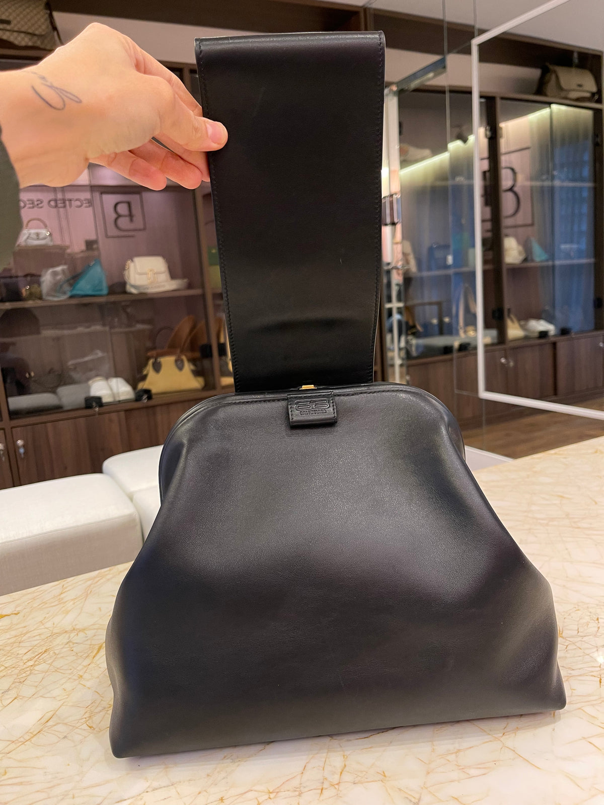 Balenciaga Handsfree M Clutch