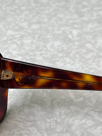 Óculos de Sol Cartier Acetato Marrom