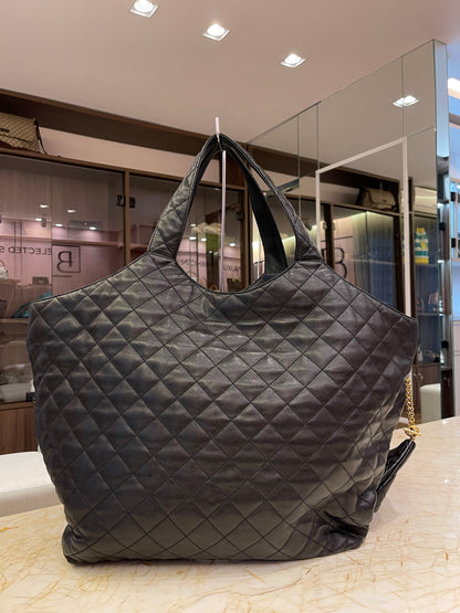 Saint Laurent Icare Tote Preta