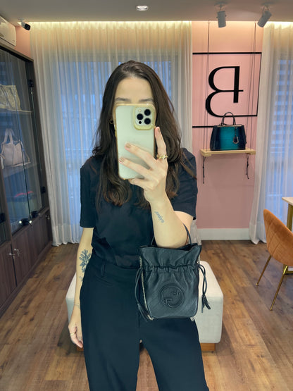 Gucci Bucket Mini Blondie Preta