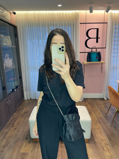 Gucci Bucket Mini Blondie Preta