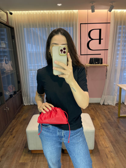 Bottega Veneta The Pouch Vermelha