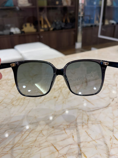 Óculos de Sol Gucci em Acetato Preto