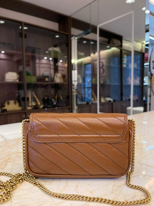Gucci Marmont GG Mini Marrom