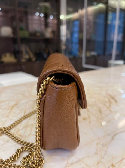 Gucci Marmont GG Mini Marrom