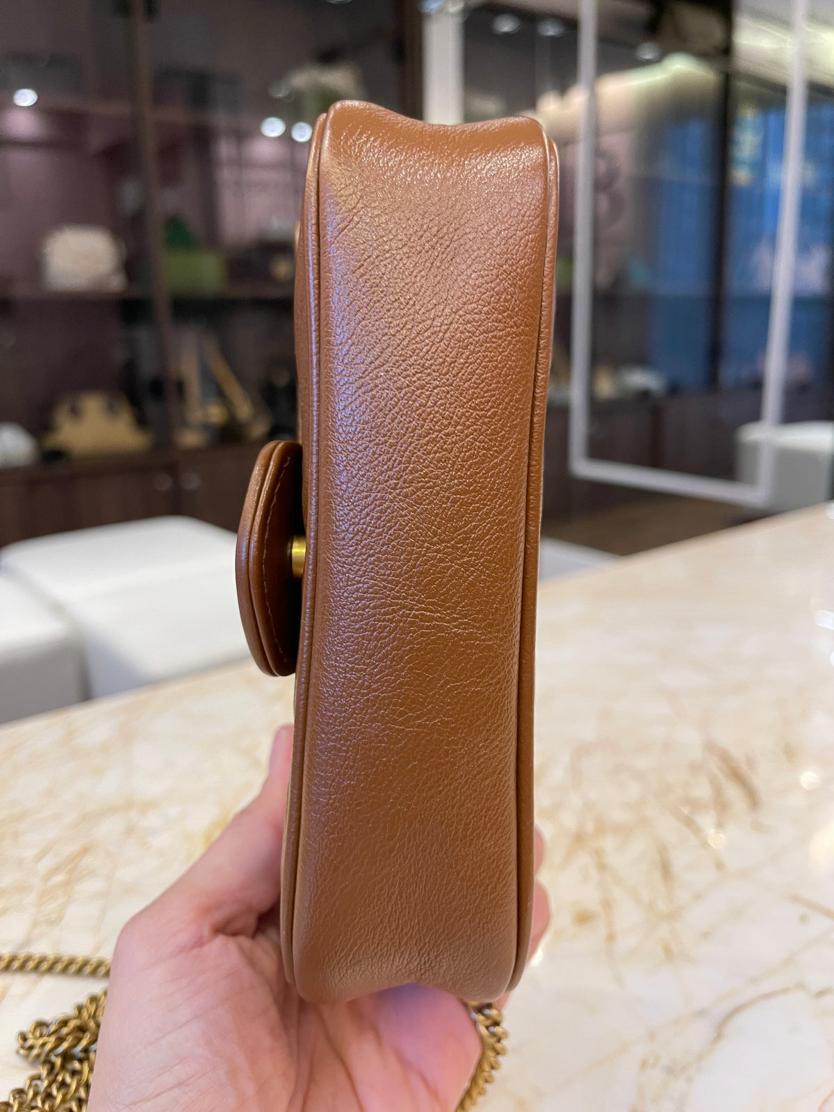 Gucci Marmont GG Mini Marrom