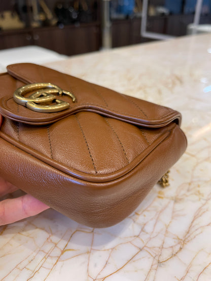 Gucci Marmont GG Mini Marrom