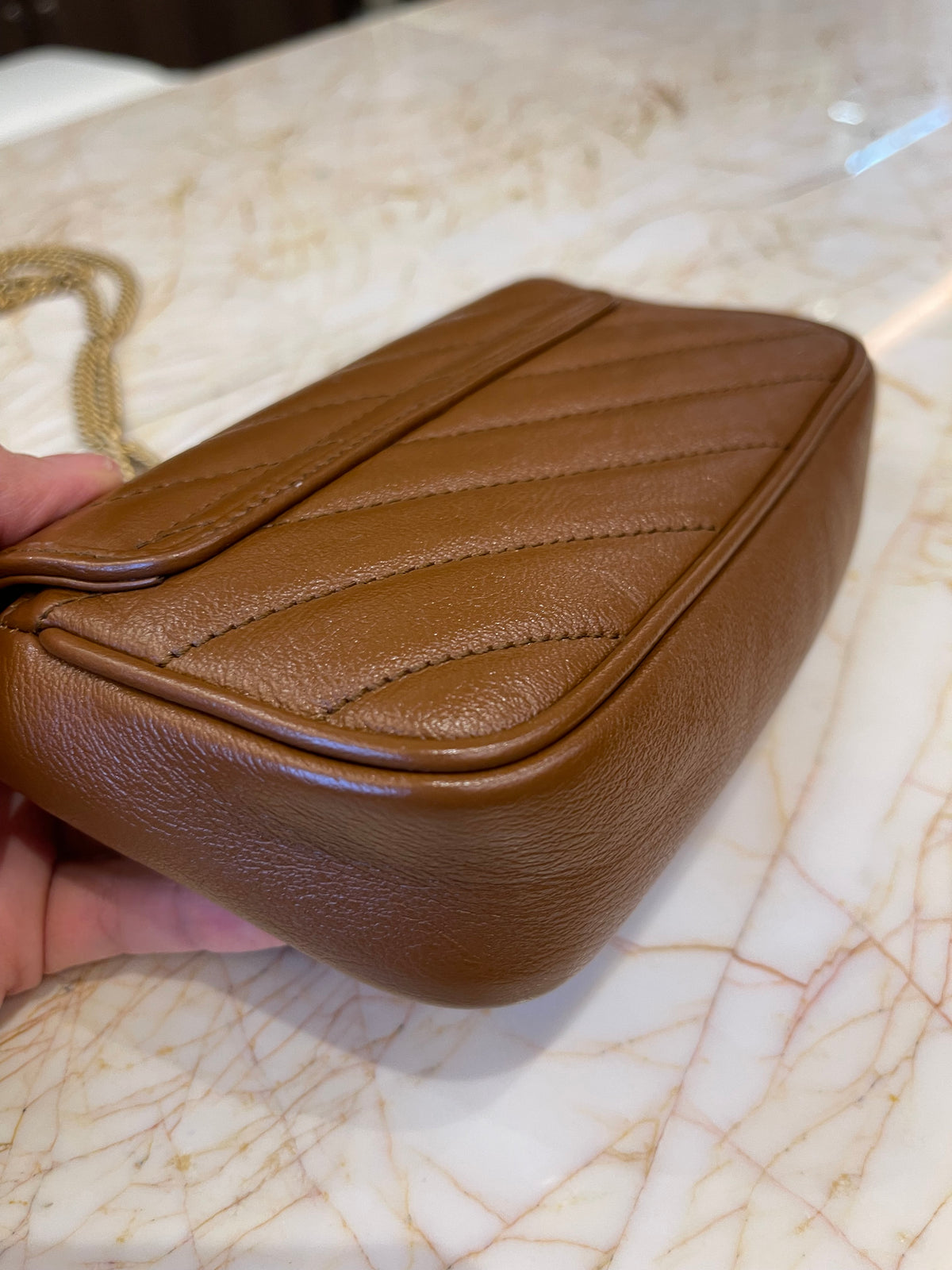 Gucci Marmont GG Mini Marrom