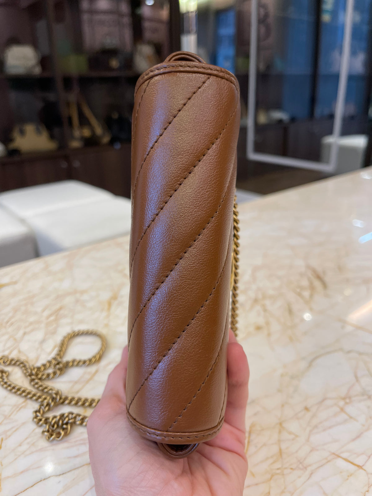 Gucci Marmont GG Mini Marrom