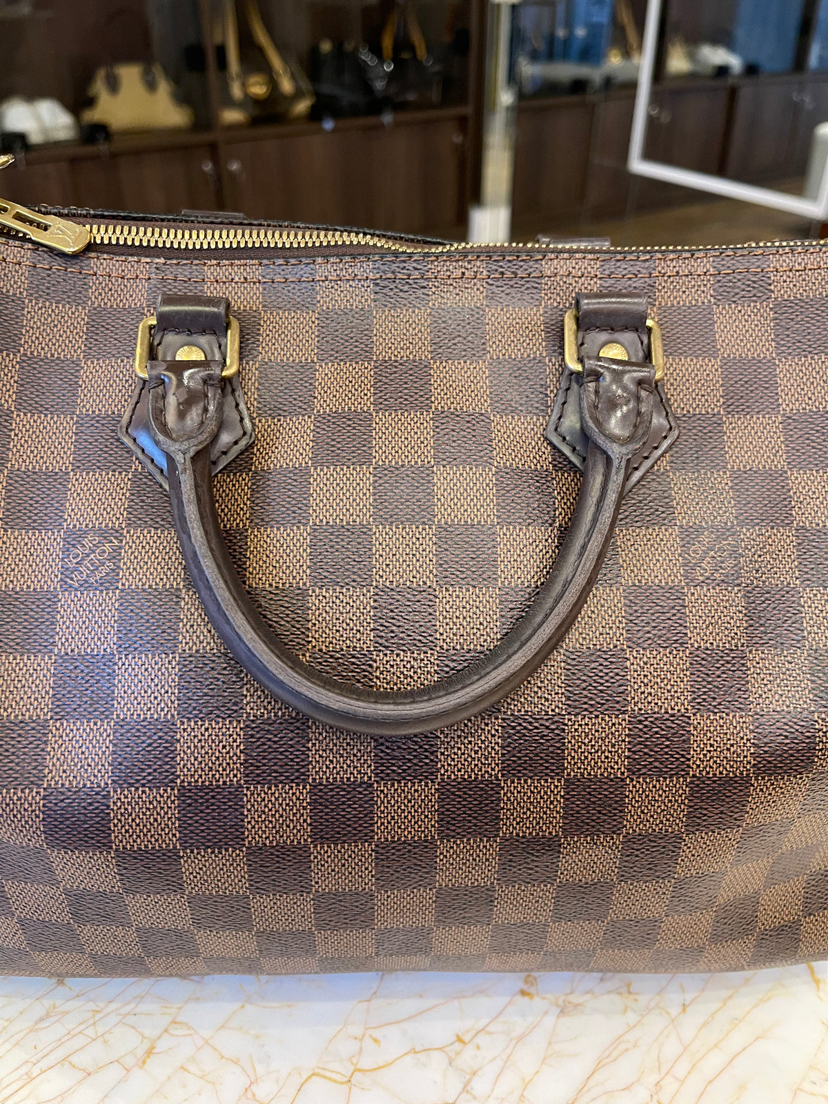 Louis Vuitton Bandouliere Speedy Damier Ebene