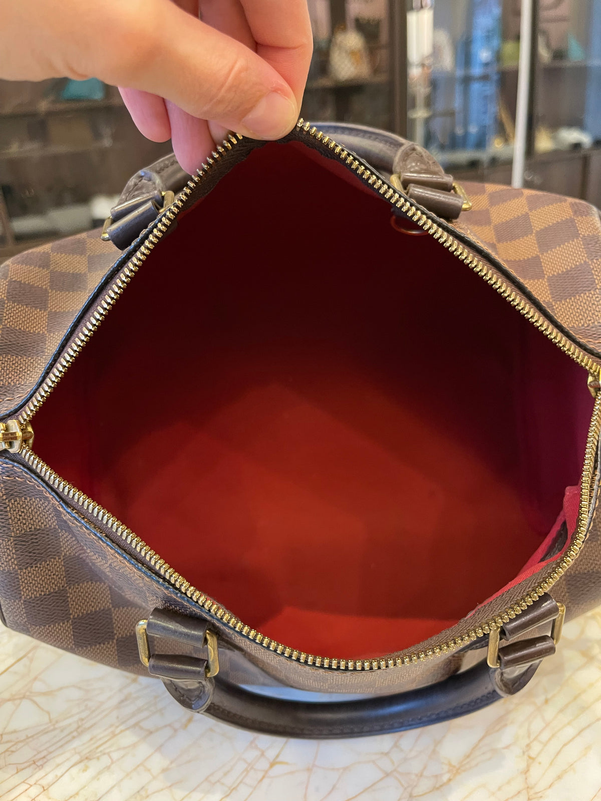 Louis Vuitton Bandouliere Speedy Damier Ebene